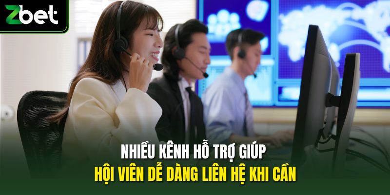 Nhiều kênh hỗ trợ giúp hội viên dễ dàng liên hệ khi cần